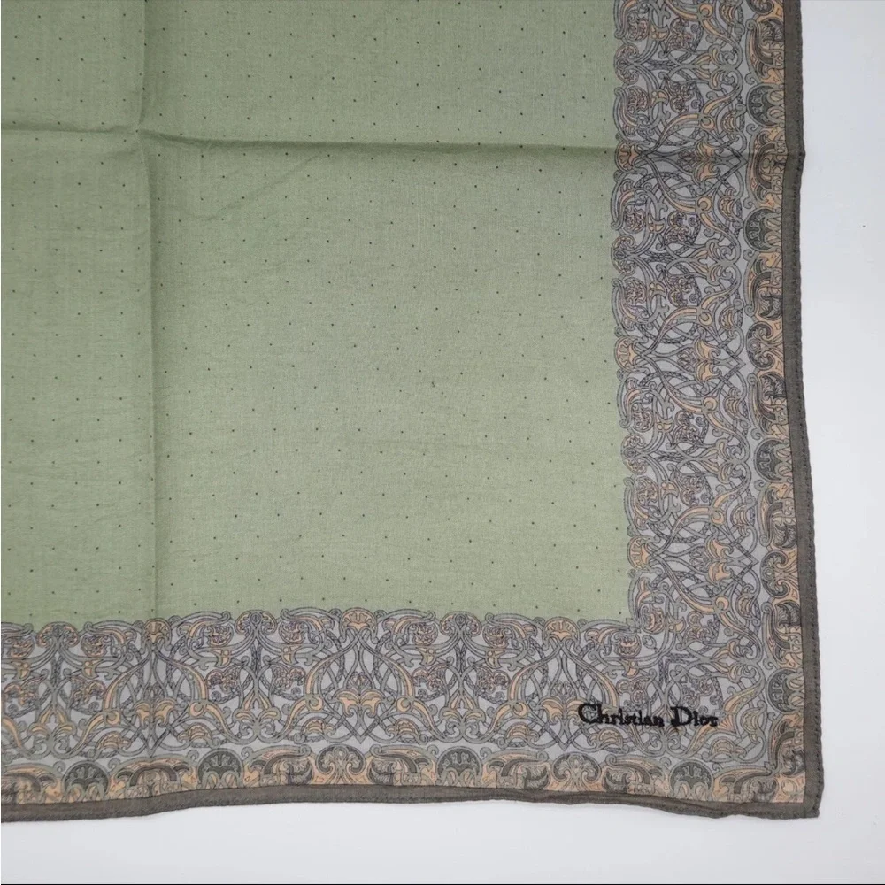 AUTHENTIC CHRISTIAN‎ DIOR SCARF / HANDKERCHIEF